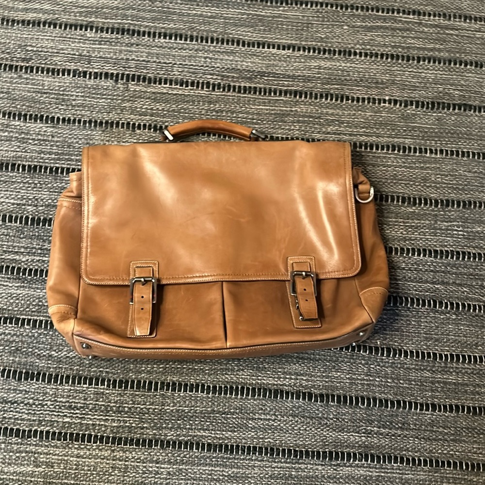 Coach leather bag
